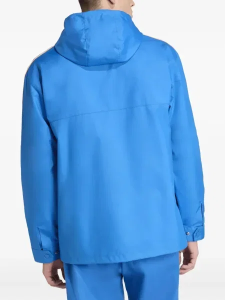 Tričko Adidas s polovičními zipem bílé