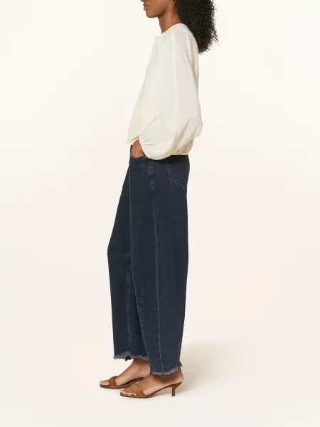 Rich & Royal Džíny Barrel denim black černé