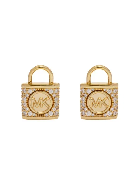 Michael Kors cercei de argint auriu