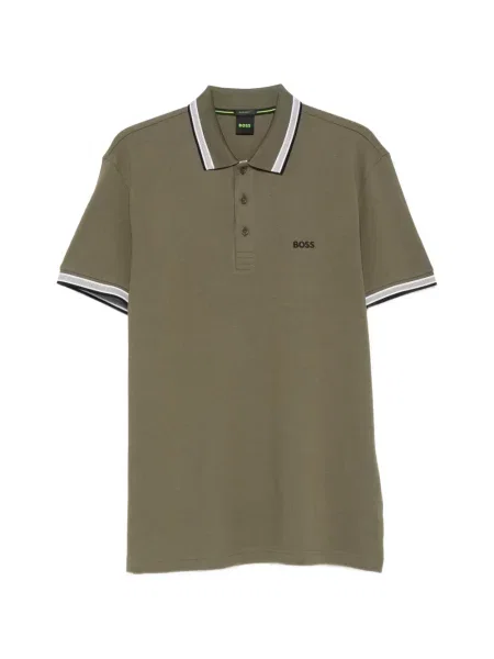 Polokošeľa Boss zelená