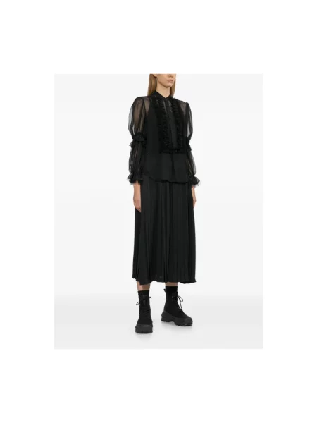 Spódnica midi Junya Watanabe czarna