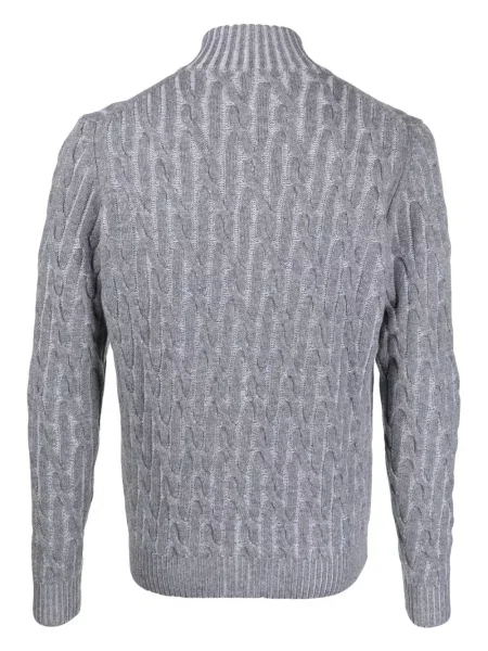Cardigan Moorer de lână gri