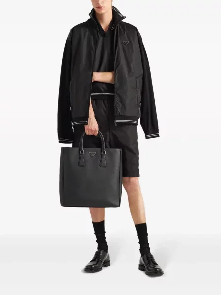 Kurtka bomber Prada czarny
