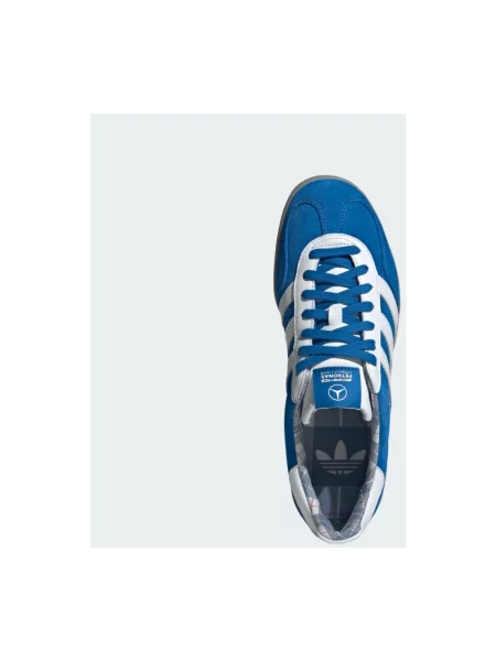 Sneakersy Adidas zamszowe niebieskie