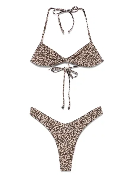 Компект бикини Frankies Bikinis с принт с леопардов принт