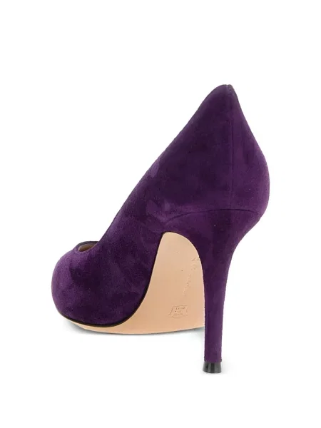 Pantofi cu toc Gianvito Rossi violet
