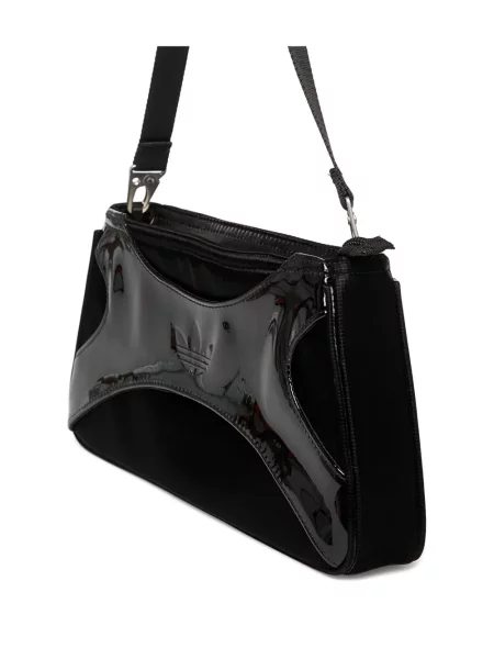 Бягане тениска Adidas с леопардов принт от джърси черно