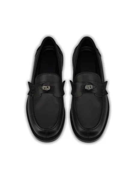 Półbuty Christian Louboutin skórzane czarne