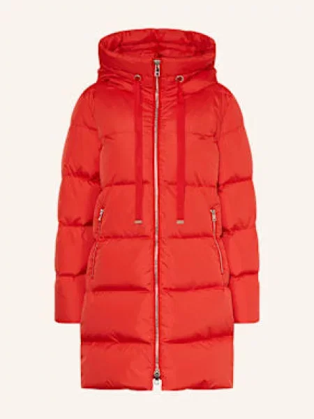Rich & Royal Płaszcz Puchowy rot czerwony
