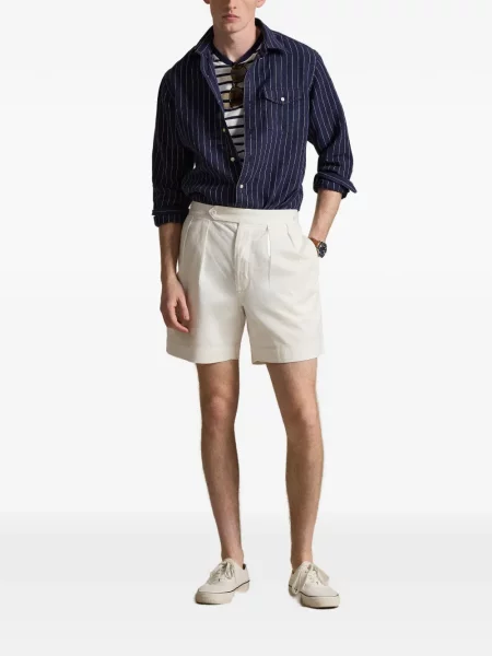 Șosete Polo Ralph Lauren cu model herringbone cu broderie plasă albastru