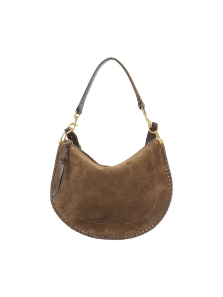 Torebka Isabel Marant skórzana brązowa