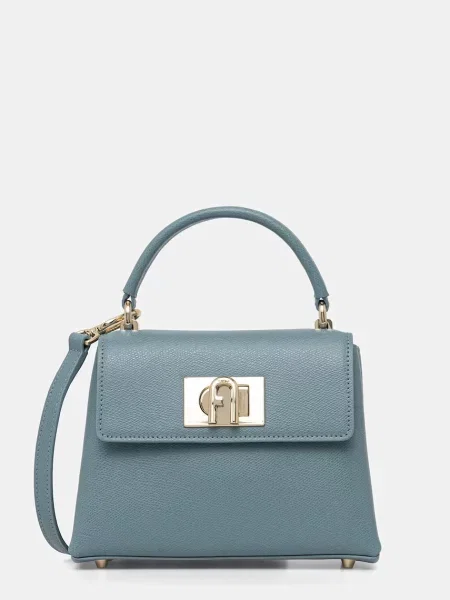 Furla Geantă de portbagaj pentru femei din piele albastru