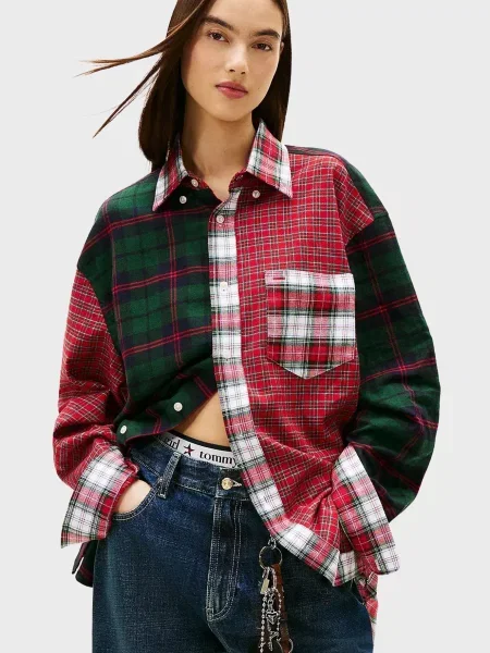 Картата сорочка Tommy Jeans