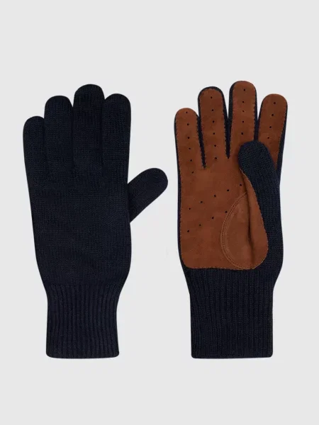 Перчатки Brunello Cucinelli синие