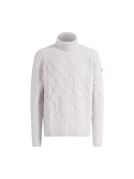 Sweter z golfem Rrd z kaszmiru do golfa biały