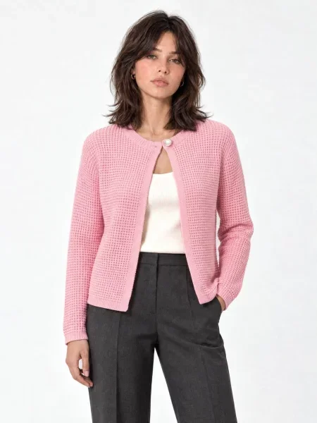 RYVAN Kardigan Strickjacken rosé