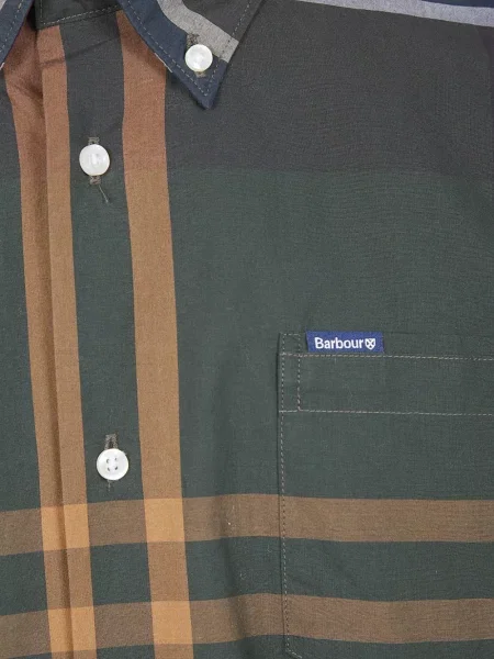 Cămașă Barbour în carouri verde