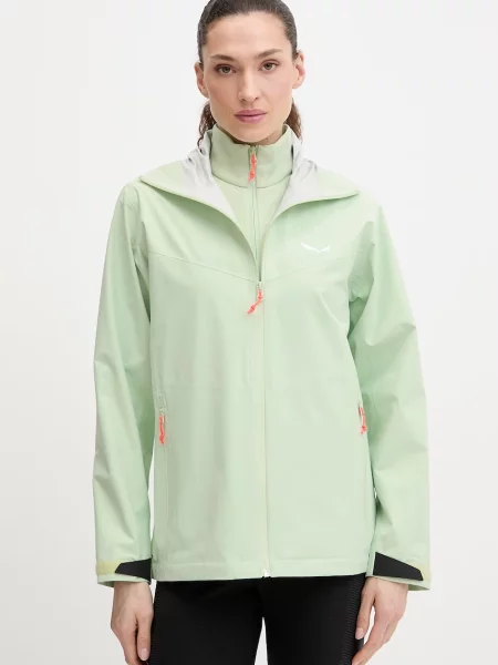 Salewa geacă sport pentru femei PUEZ AQUA 4 PTX verde