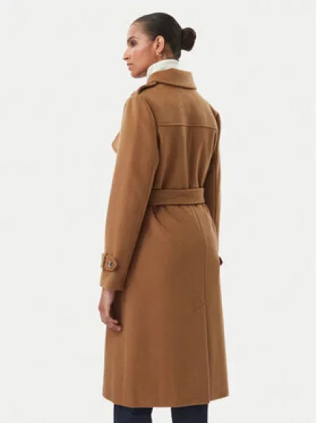 Michael Kors Vilnonis paltas ruda