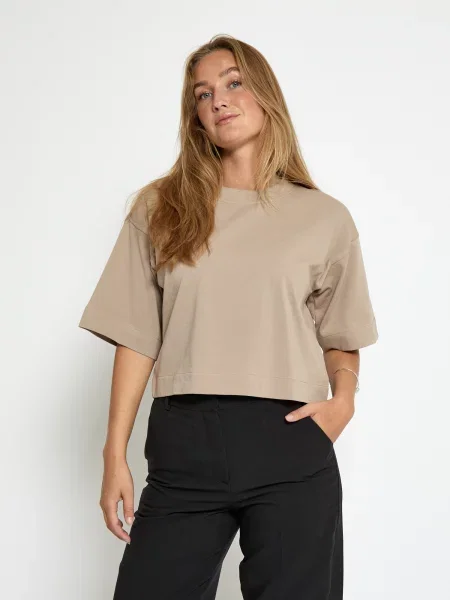 Minus Tricou Gamma' bej