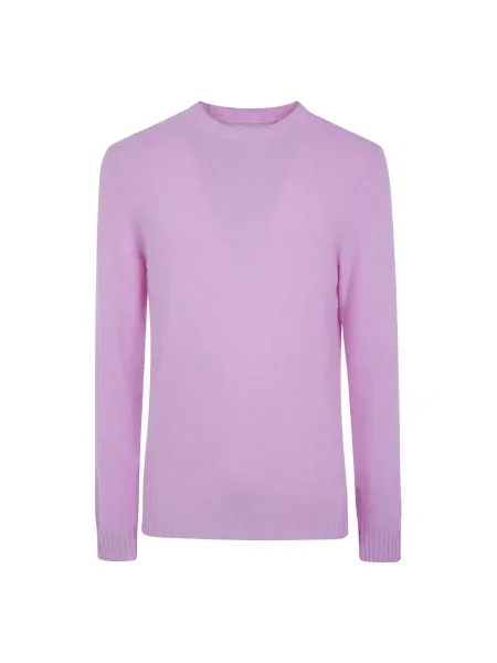 Sweter Mc2 Saint Barth z alpaki różowy