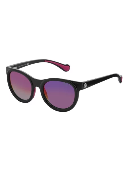 Okulary przeciwsłoneczne Moncler czarne