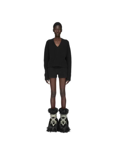 Sweter Rick Owens wełniany czarny