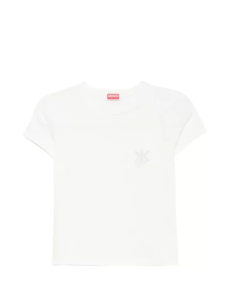 Tricou Kenzo cu imagine alb