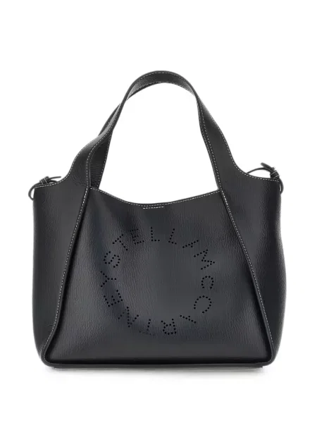 Geanta crossbody Stella Mccartney cu autograf negru