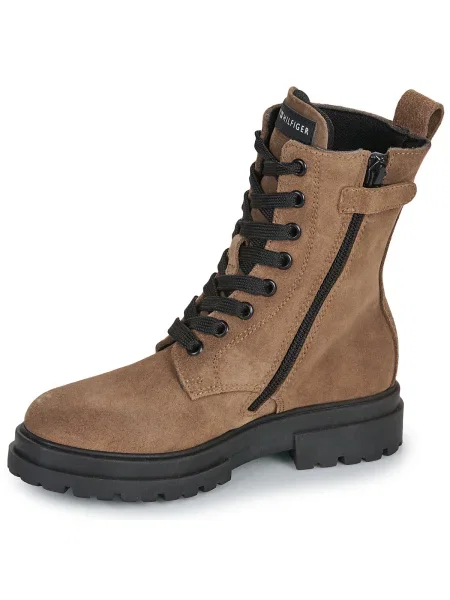 Pantofi copii Tommy Hilfiger maro