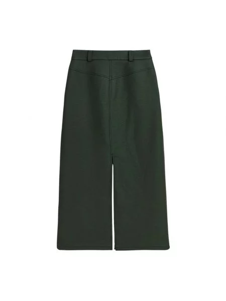 Spódnica Soulland wełniana zielona