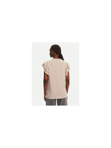 Liu Jo Sport Póló Regular Fit bézs
