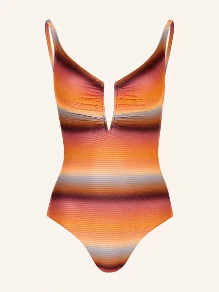 Maryan Mehlhorn Plavky Sundrenched S Třpytivou Přízí oranžová / světle / tmavě červená