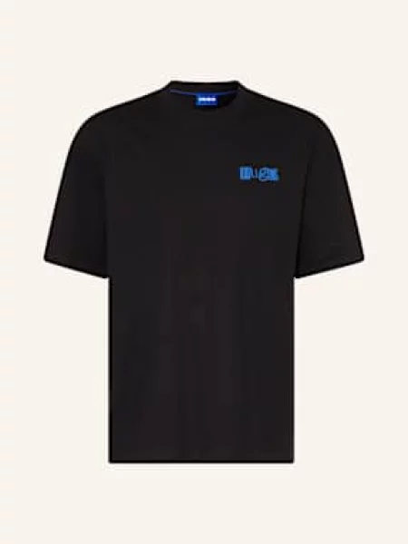 Hugo Blue Tričko Nilte černá