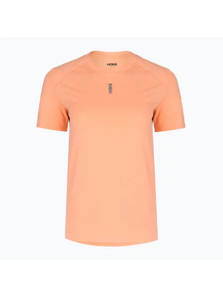 Tricou de alergare pentru femei HOKA EveryRun Short Sleeve sunstone