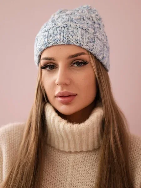 Șapcă Kesi din fleece albastru