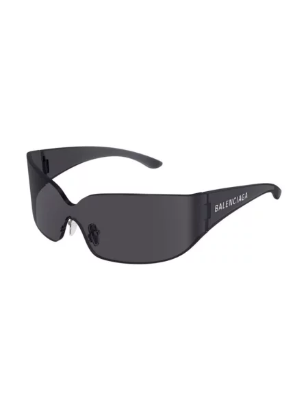 Okulary przeciwsłoneczne Balenciaga Shield szare