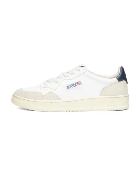 Sneakersy Autry skórzane białe