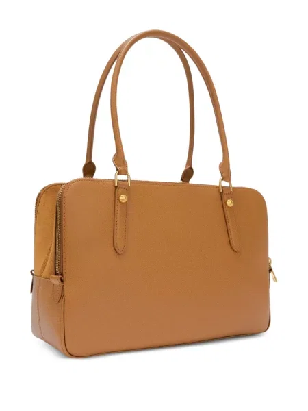 Geanta de piele Furla din piele maro