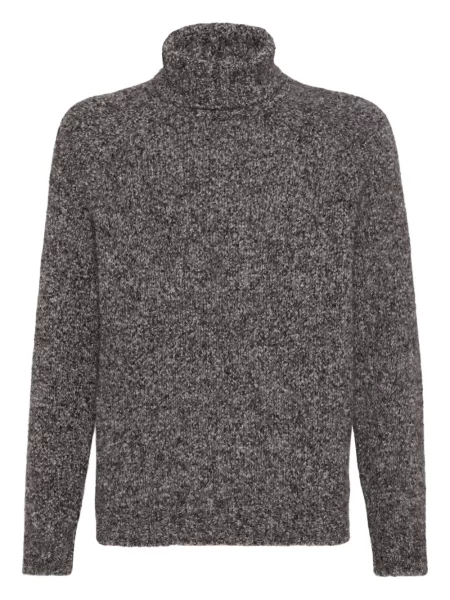 Sweter Brunello Cucinelli szary