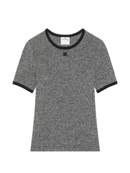 Tricou Courreges negru