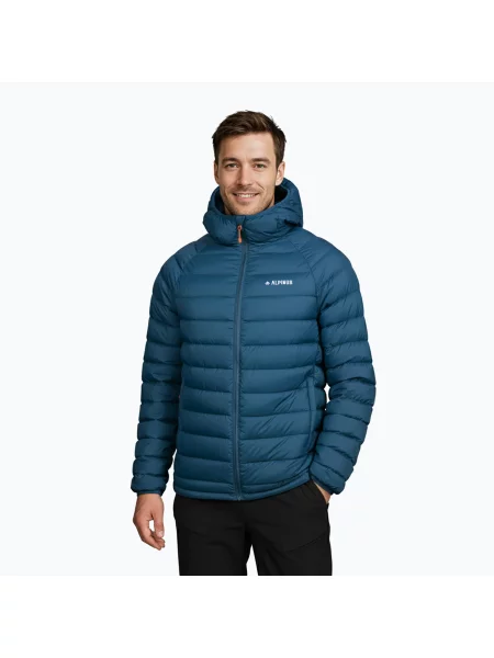Geacă căptușită pentru bărbați Alpinus Hozat grey/navy gri