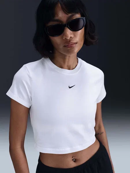 Футболка NIKE бавовна/модал білий