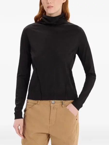 Lung tricou High negru