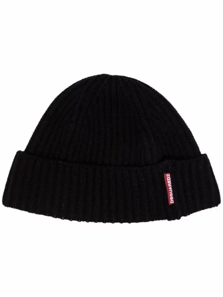 Căciulă Dsquared2 tricotate negru