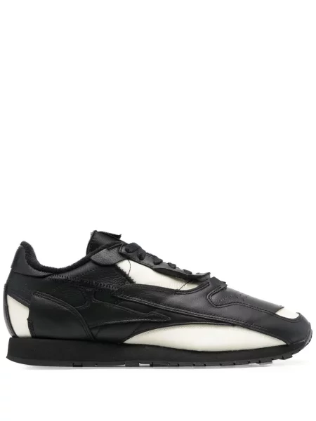 Sneakerși Maison Margiela din piele negru
