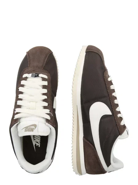 Nike Sportswear Nízke tenisky CORTEZ tmavohnedá biela
