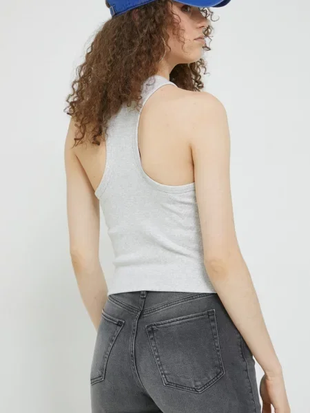 Top Abercrombie & Fitch šedý