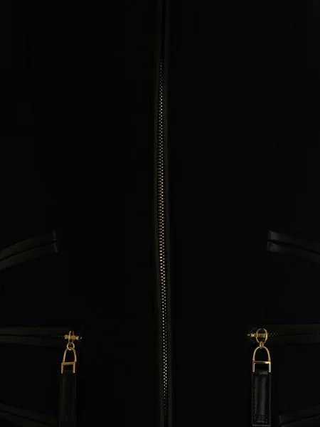 Geacă Elisabetta Franchi negru