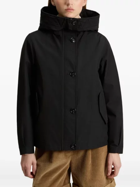 Geacă Woolrich cu glugă negru